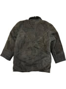 VINTAGE DONNA DIBI ΔΕΡΜΑΤΙΝΟ ΠΑΛΤΟ SHEARLING XL