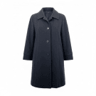 VINTAGE ELENA CAPPOTTO MISTO CASHMERE NERO DONNA L/XL