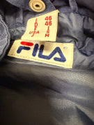 VINTAGE FILA ΑΝΔΡΙΚΟ ΑΔΙΑΒΡΟΧΟ ΜΠΟΥΦΑΝ/WINDBREAKER ΣΚΟΥΡΟ ΜΠΛΕ