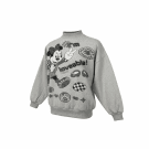 VINTAGE Φούτερ Minnie Mouse Disney Υψηλός Λαιμός Oversized L/XL