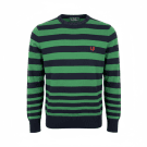 VINTAGE FRED PERRY ΠΟΥΛΟΒΕΡ ΜΕ ΡΙΓΕΣ CREW NECK