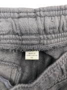VINTAGE G-STAR RAW ΠΑΝΤΕΛΟΝΙ ΦΟΡΜΑΣ ΜΕ GRAPHIC LOGOS ΚΑΙ ΠΛΑΪΝΕΣ ΡΙΓΕΣ ΜΑΥΡΟ ΑΝΔΡΙΚΟ M