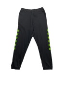 VINTAGE G-STAR RAW ΠΑΝΤΕΛΟΝΙ ΦΟΡΜΑΣ ΜΕ GRAPHIC LOGOS ΚΑΙ ΠΛΑΪΝΕΣ ΡΙΓΕΣ ΜΑΥΡΟ ΑΝΔΡΙΚΟ M