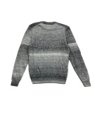 VINTAGE G-STAR RAW ΠΛΕΚΤΗ ΜΠΛΟΥΖΑ ΜΕΛΑΝΖΕ GRADIENT ΓΚΡΙ ΑΝΔΡΙΚΗ S-M