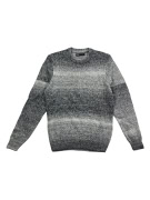 VINTAGE G-STAR RAW ΠΛΕΚΤΗ ΜΠΛΟΥΖΑ ΜΕΛΑΝΖΕ GRADIENT ΓΚΡΙ ΑΝΔΡΙΚΗ S-M