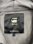 VINTAGE G-STAR RAW ΖΑΚΕΤΑ ΜΕ ΚΟΥΚΟΥΛΑ LOGO ΓΚΡΙ ΑΝΔΡΙΚΟ XL
