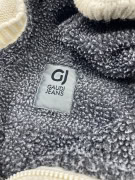 VINTAGE GAUDI JEANS ΠΛΕΚΤΗ ΖΑΚΕΤΑ DUFFLE ΜΕ ΕΠΕΝΔΥΣΗ SHERPA ΛΕΥΚΗ ΓΥΝΑΙΚΕΙΑ S/M
