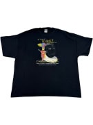 MAGLIETTA NERA VINTAGE GILDAN ULTRA COTTON 3XL CRESCENT CITY OPEN 2012