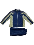 Vintage Great Escapes Fleece Tracksuit Μπλε Outdoor Set Size M