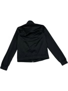 VINTAGE WOMEN'S CHAMPION TRACK JACKET BLACK SIZE S