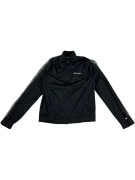 VINTAGE WOMEN'S CHAMPION TRACK JACKET BLACK SIZE S