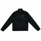 VINTAGE WOMEN'S CHAMPION TRACK JACKET BLACK SIZE S