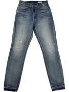 VINTAGE WOMEN'S G-STAR RAW JEANS BLUE DISTRESSED