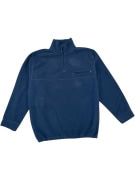 VINTAGE HAMILTON COLLEGE FLEECE ΜΠΛΟΥΖΑ ΜΕ ΦΕΡΜΟΥΑΡ ΜΠΛΕ ΑΝΔΡΙΚΟ L