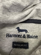 VINTAGE HARMONT & BLAINE ΓΚΡΙ ΦΟΥΤΕΡ ΜΕ ΚΟΥΚΟΥΛΑ XL