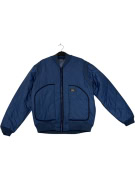 VINTAGE HELLY HANSEN QUILTED BOMBER JACKET BLUE MEN'S M/L