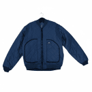 VINTAGE HELLY HANSEN QUILTED BOMBER JACKET BLUE MEN'S M/L