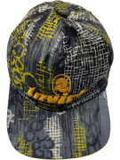 VINTAGE INVICTA ΚΑΠΕΛΟ BASEBALL ΜΕ ALL-OVER PRINT ΚΑΙ ΚΕΝΤΗΤΟ ΛΟΓΟΤΥΠΟ MULTICOLOR UNISEX ONE SIZE