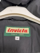 VINTAGE INVICTA LONG PUFFER JACKET WITH HOOD BLACK WOMEN'S M