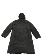VINTAGE INVICTA LONG PUFFER JACKET WITH HOOD BLACK WOMEN'S M