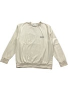 VINTAGE JACK & JONES FELPA GIROCOLLO CON LOGO BEIGE DA UOMO L