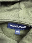 VINTAGE JACK & JONES ΦΟΥΤΕΡ ΜΕ ΚΟΥΚΟΥΛΑ LOGO PRINT ΧΑΚΙ ΑΝΔΡΙΚΟ XXL