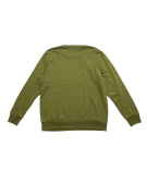 VINTAGE JACK & JONES FELPA CON STAMPA LOGO VERDE OLIVA DA UOMO L