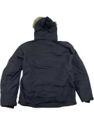VINTAGE JACK WOLFSKIN PARKA CON CAPPUCCIO IN PELLICCIA NERA DA UOMO L/XL