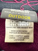 VINTAGE JACK WOLFSKIN SOFTSHELL ΜΠΟΥΦΑΝ ΚΑΦΕ ΜΕ ΦΟΥΞΙΑ ΛΕΠΤΟΜΕΡΕΙΕΣ ΓΥΝΑΙΚΕΙΟ