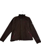 VINTAGE JACK WOLFSKIN SOFTSHELL ΜΠΟΥΦΑΝ ΚΑΦΕ ΜΕ ΦΟΥΞΙΑ ΛΕΠΤΟΜΕΡΕΙΕΣ ΓΥΝΑΙΚΕΙΟ