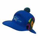 VINTAGE ΚΑΠΕΛΟ FILA FLEECE WINTER CAP ΜΕ ΜΠΟΜΠΟΛ ΣΚΙ TEAM