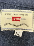 VINTAGE Κλασική Πλεκτή Ζακέτα Levi's Navy XL