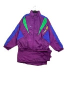 Vintage Kronos Colorblock Tracksuit 90s Style Unisex XL