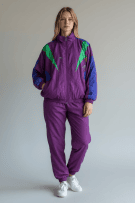 Vintage Kronos Colorblock Tracksuit 90s Style Unisex XL