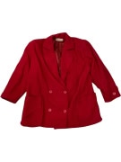 VINTAGE LAURAPIU DI LAURA BIAGIOTTI GIACCA ROSSA M/L