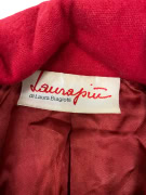 VINTAGE LAURAPIU DI LAURA BIAGIOTTI GIACCA ROSSA M/L