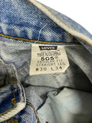 VINTAGE LEVI'S 505 REGULAR FIT ΜΠΛΕ ΤΖΙΝ M