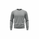 VINTAGE LEVI'S KNITTED SWEATER SLIM FIT GREY MEN'S L