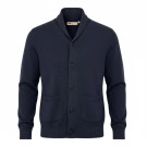 VINTAGE LEVI\'S cardigan lavorato a maglia con collo sciallato da uomo blu L