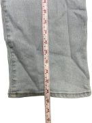 VINTAGE WOMEN'S LEVI'S RIBCASE STRAIGHT ANKLE DENIM JEANS L