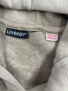 VINTAGE LIVERGY HOODIE BROWN MEN'S L