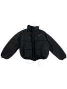 VINTAGE LOTTO ΜΑΥΡΟ PUFFER ΜΠΟΥΦΑΝ S