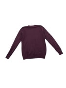 VINTAGE LYLE & SCOTT ΠΛΕΚΤΗ ΜΠΛΟΥΖΑ ΜΕ ΛΑΙΜΟΚΟΨΗ ΜΠΟΡΝΤΟ ΑΝΔΡΙΚΗ S