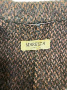 VINTAGE MARELLA CAPPOTTO DI LANA MARRONE XL/XXL