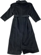 VINTAGE MARELLA CAPPOTTO LUNGO NERO M/L