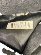 VINTAGE MARELLA CAPPOTTO LUNGO NERO M/L