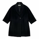 VINTAGE MARELLA ΜΑΥΡΟ ΜΑΚΡΥ ΠΑΛΤΟ M/L