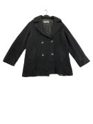VINTAGE MARELLA DOUBLE BREASTED COAT ANTHRACITE WOMEN M L