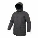 VINTAGE MARLBORO CLASSICS ΓΚΡΙ JACKET ΜΕ ΚΟΥΚΟΥΛΑ L