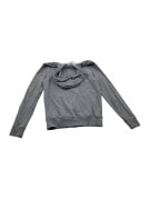 VINTAGE MICHAEL KORS HOODED ZIP UP JACKET LOGO GREY WOMEN S